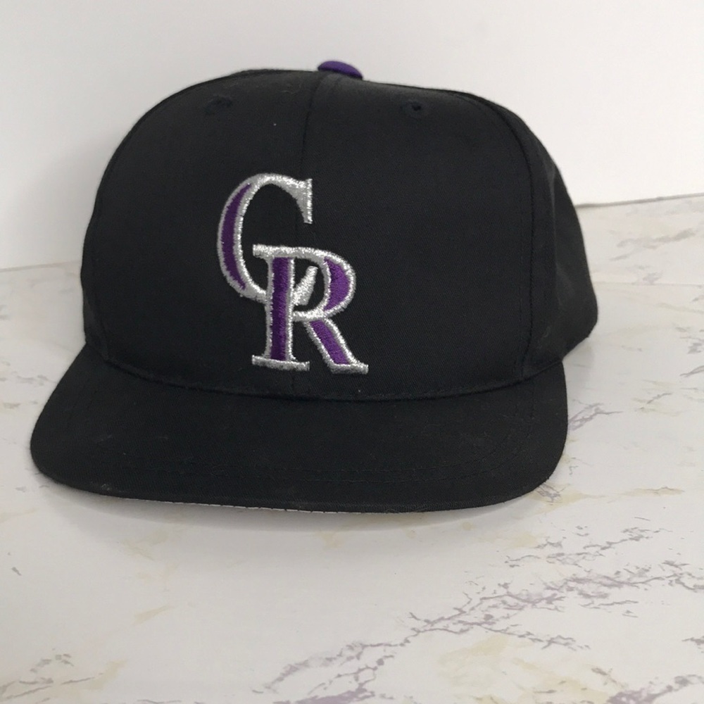 COLORADO ROCKIES CHILDS BALL CAP FLAT BRIM